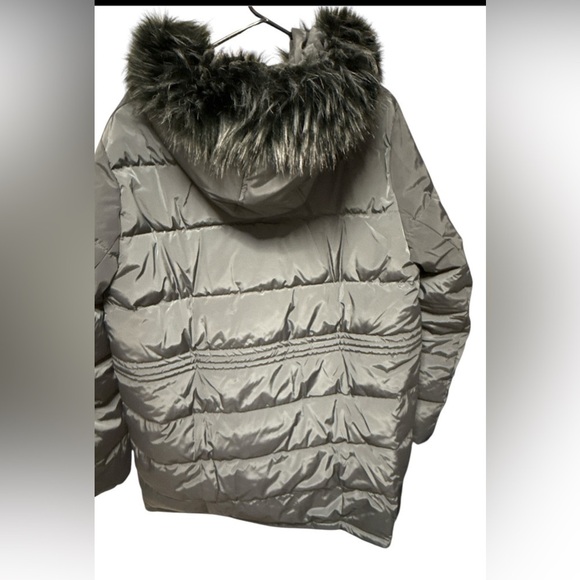 NUTEXROL Women's Fur Hooded Puffer 2XL - Picture 4 of 4
